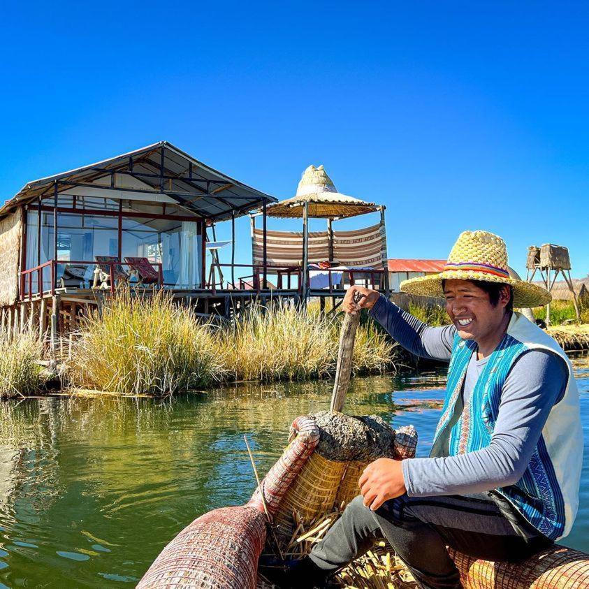 Sol Del Titicaca Lodge Uros Extérieur photo